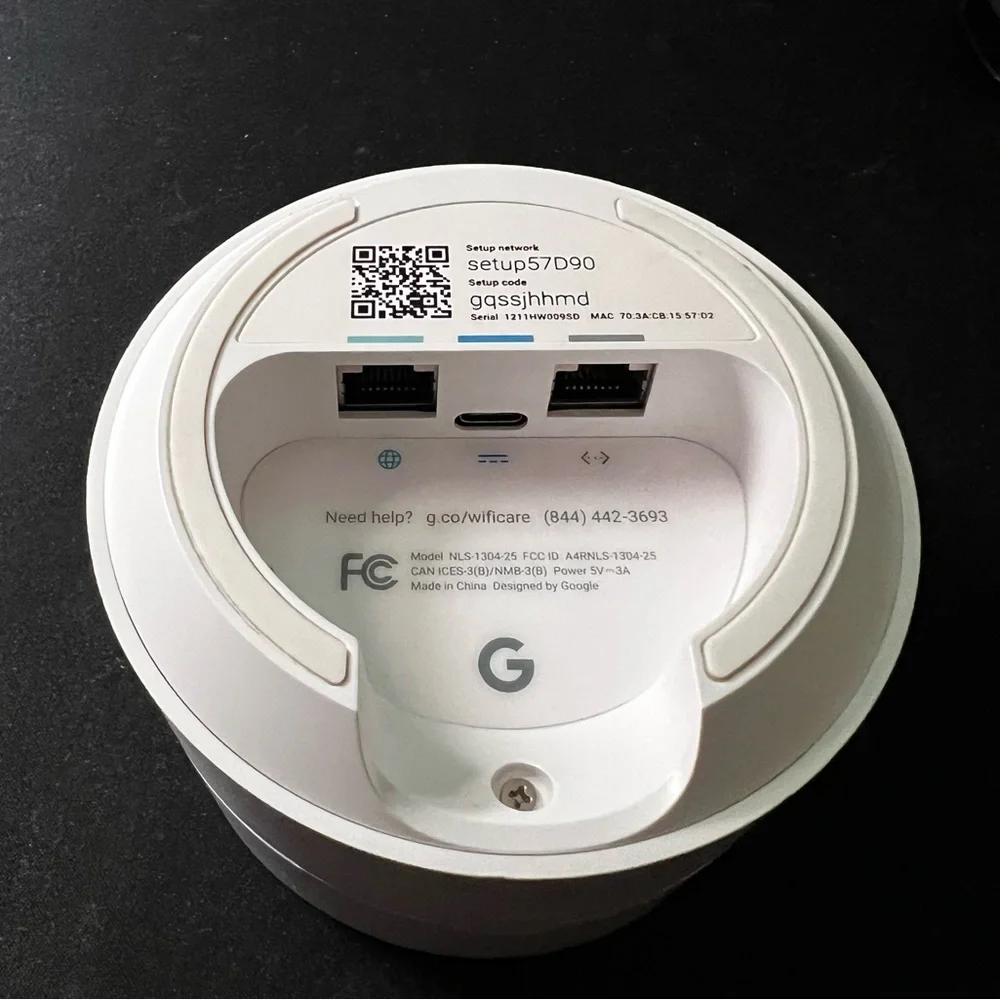 Google Wifi - AC1200 - Mesh WiFi System - Wifi Router - 4500 Sq Ft Coverage
